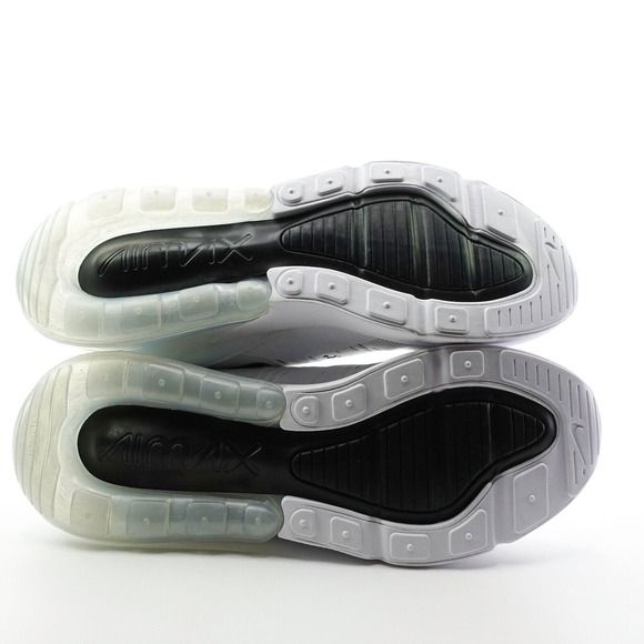 Nike Air Max 270 White Black Sneakers AH8050-100 Men\'s Size 10 main image 4